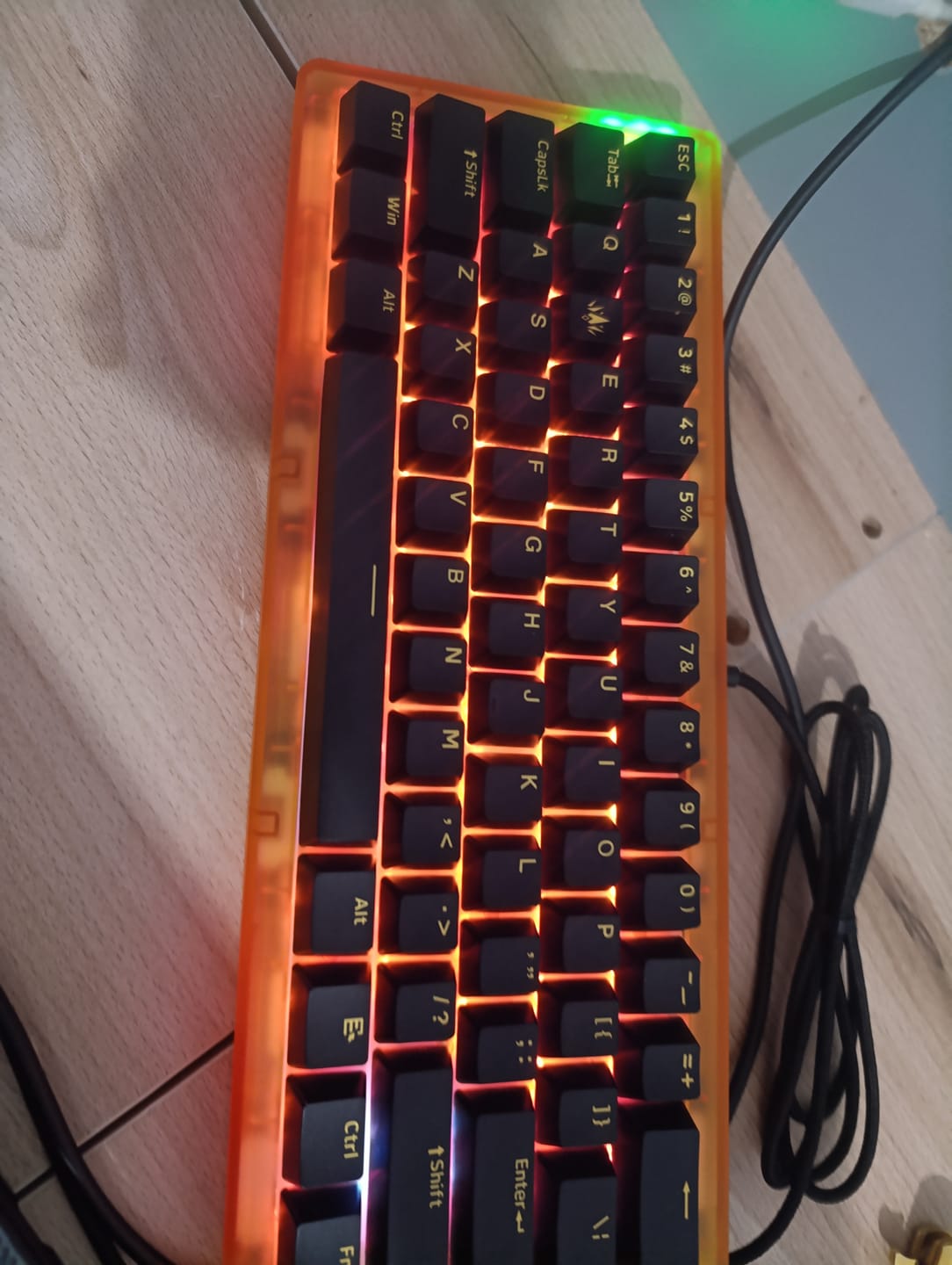 Customer photo review of Wraith W60 [BBL Edition] Klavye (Manyetik Switch / HE)