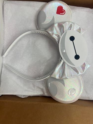 Customer photo review of Baymax Mickey Ears