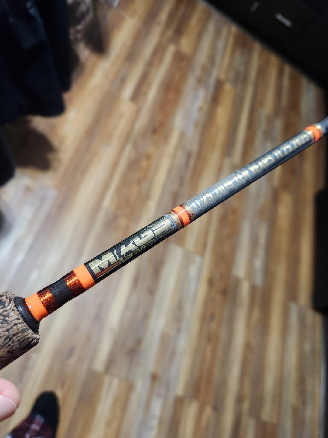 Customer photo review of Custom Spinning Rod