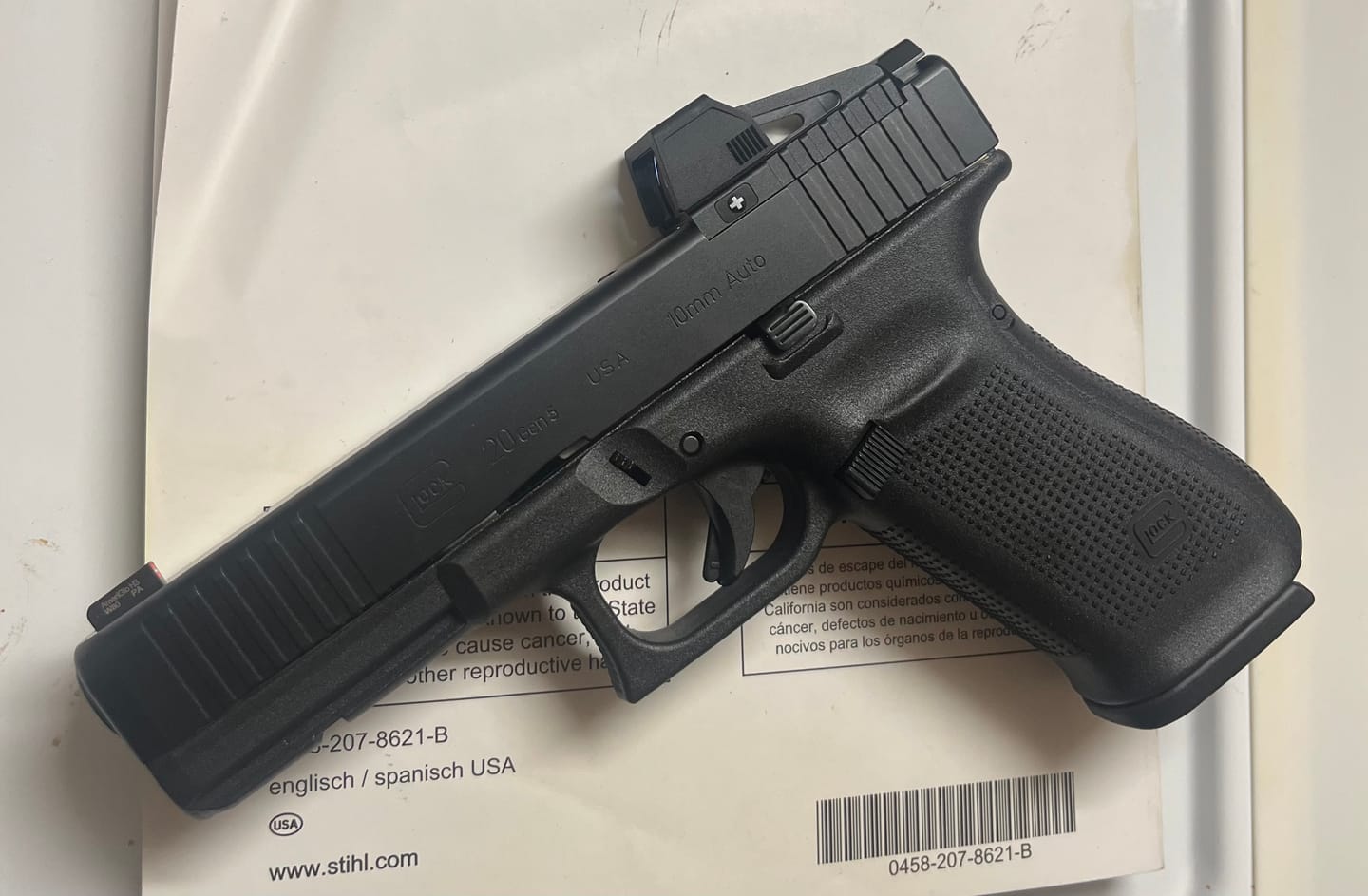 Customer photo review of NV OS 1x23 for Glock MOS