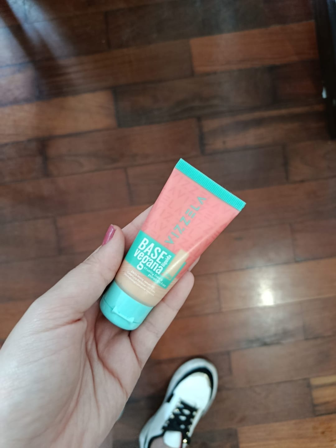 Customer photo review of Base Líquida Matte - Vizzela