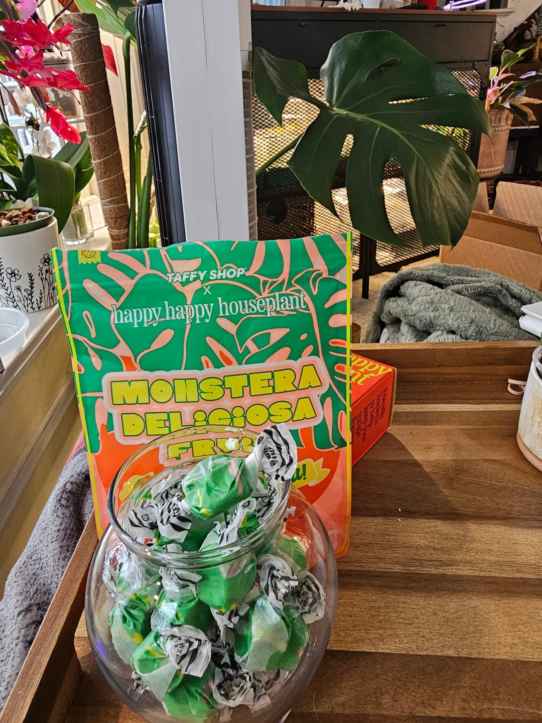 Customer photo review of Monstera Deliciosa Fruit Salt Water Taffy