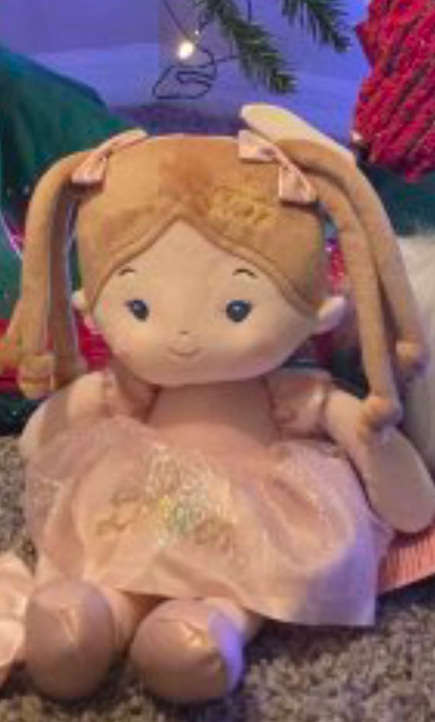 Customer photo review of Personalized Princess Coral