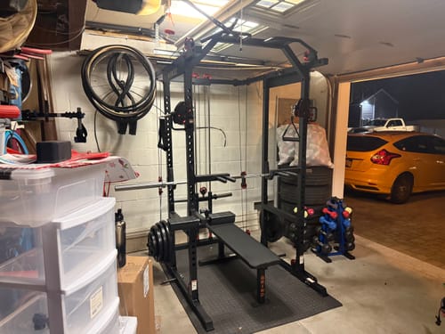 Customer photo review of K6-2.0 Ultra All-in-One Power Rack Functional Trainer (UPGRADED)