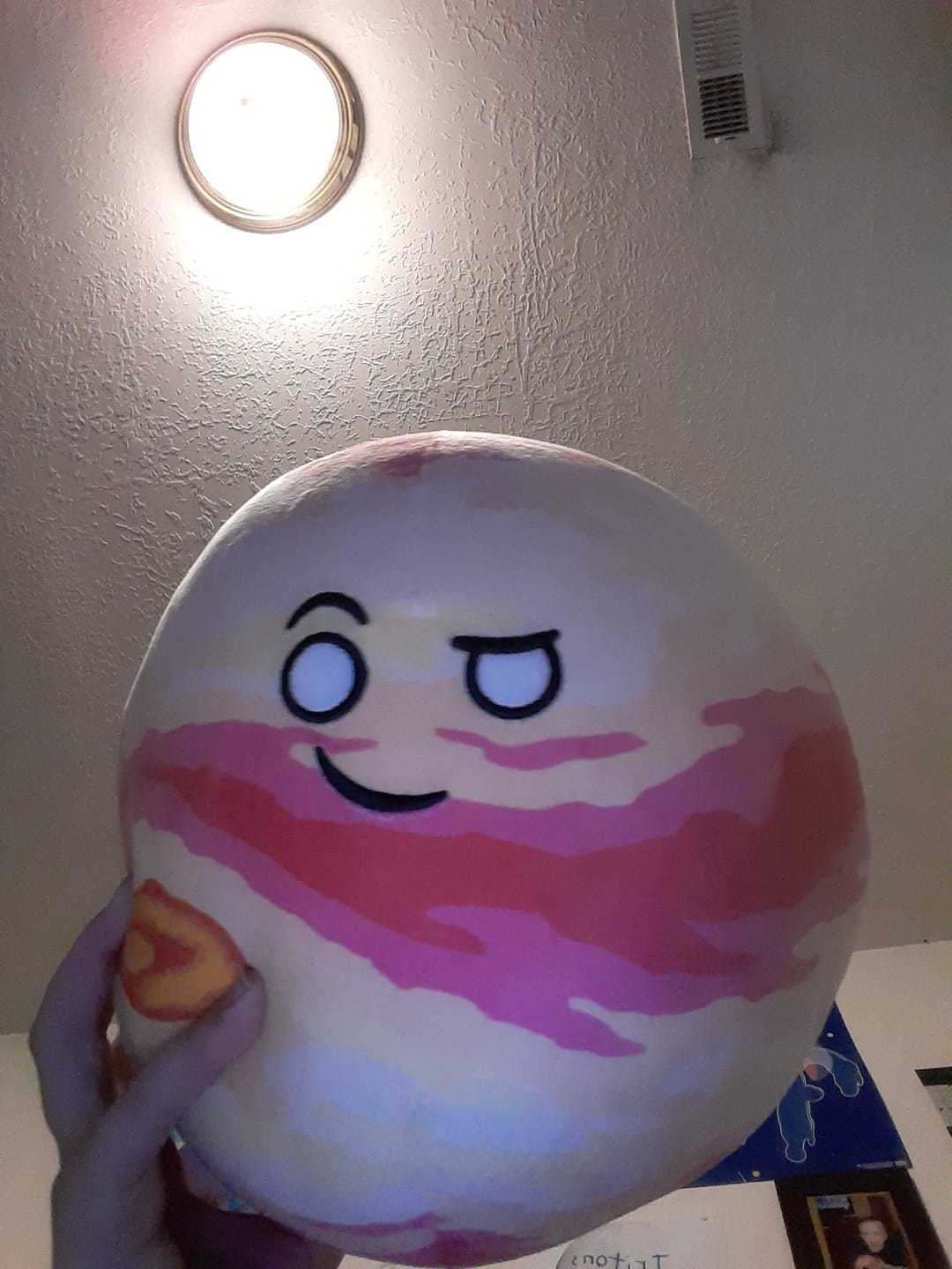 Customer photo review of The SolarBalls Jupiter Plush