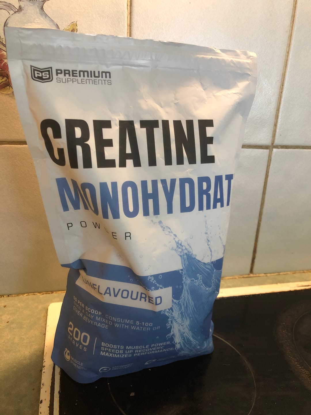 Customer photo review of Micronised Creatine Monohydrate