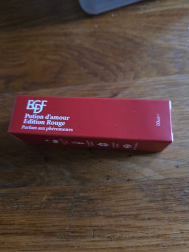 Customer photo review of Elixir Aux Phéromones Edition rouge