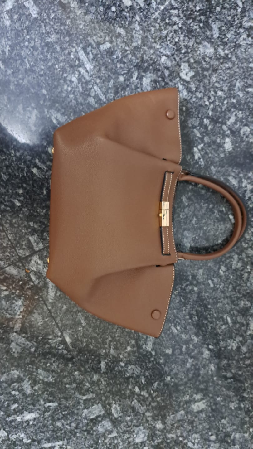 Customer photo review of Melanie Leather Bag