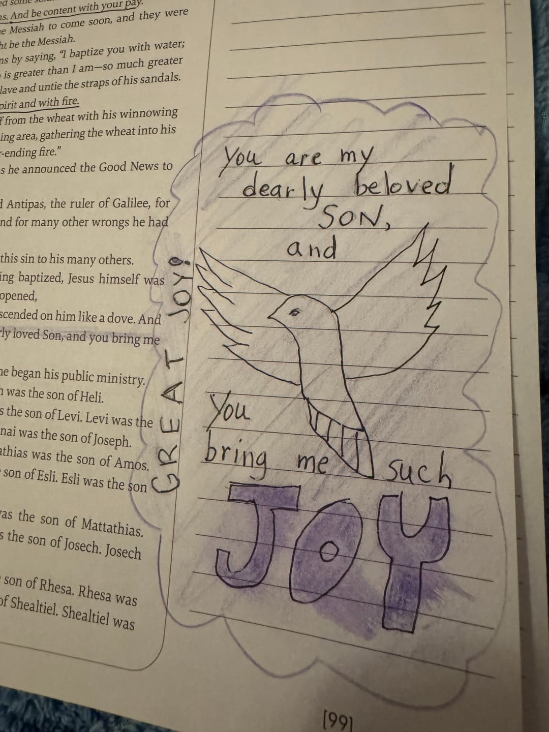 Customer photo review of Spiral Bible™ - NLT - Isaiah - Malachi (Hardcover)