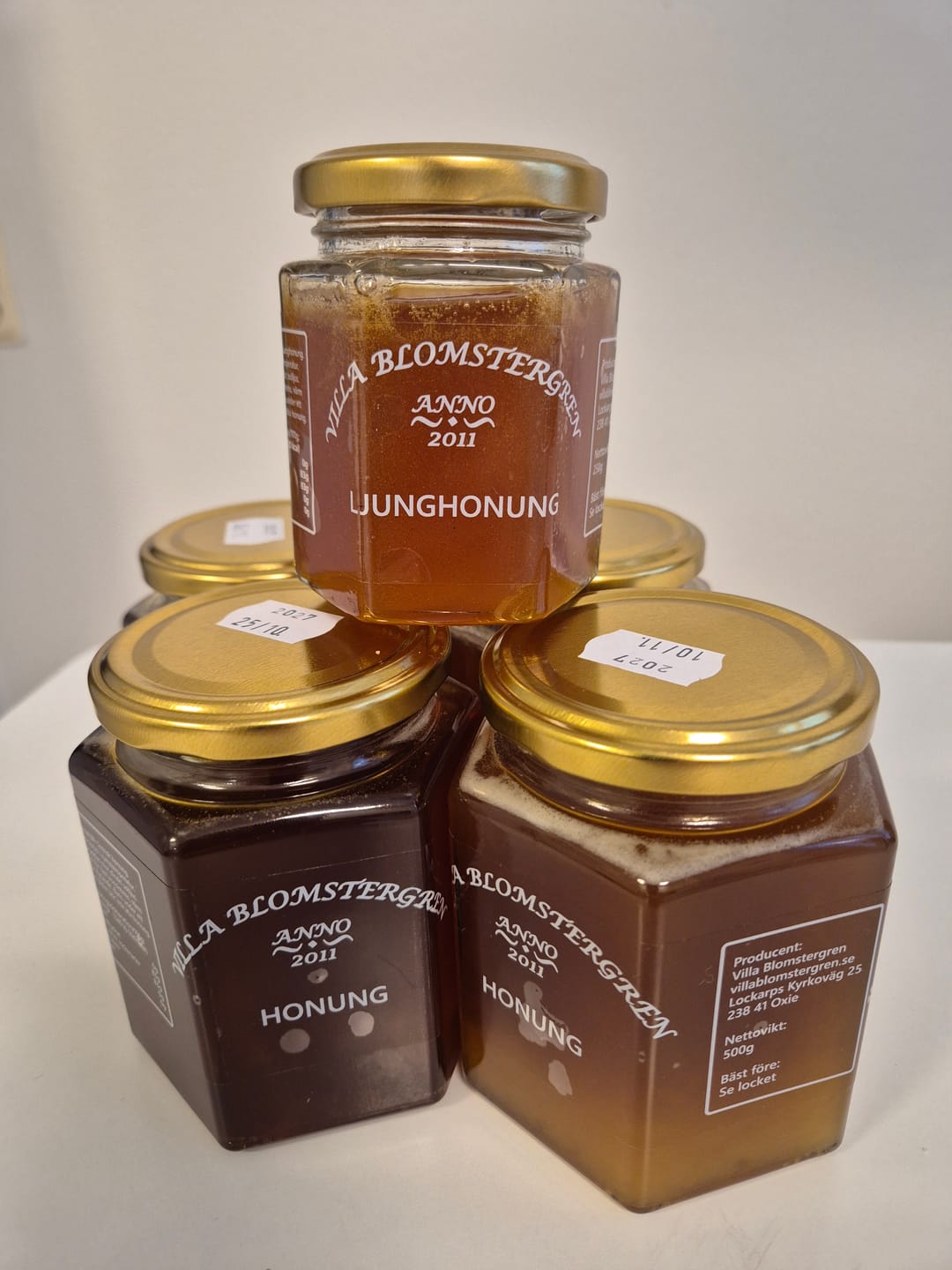 Customer photo review of 🍯 Stort honungspaket – 2 kg flytande honung + halva priset på ljunghonung!