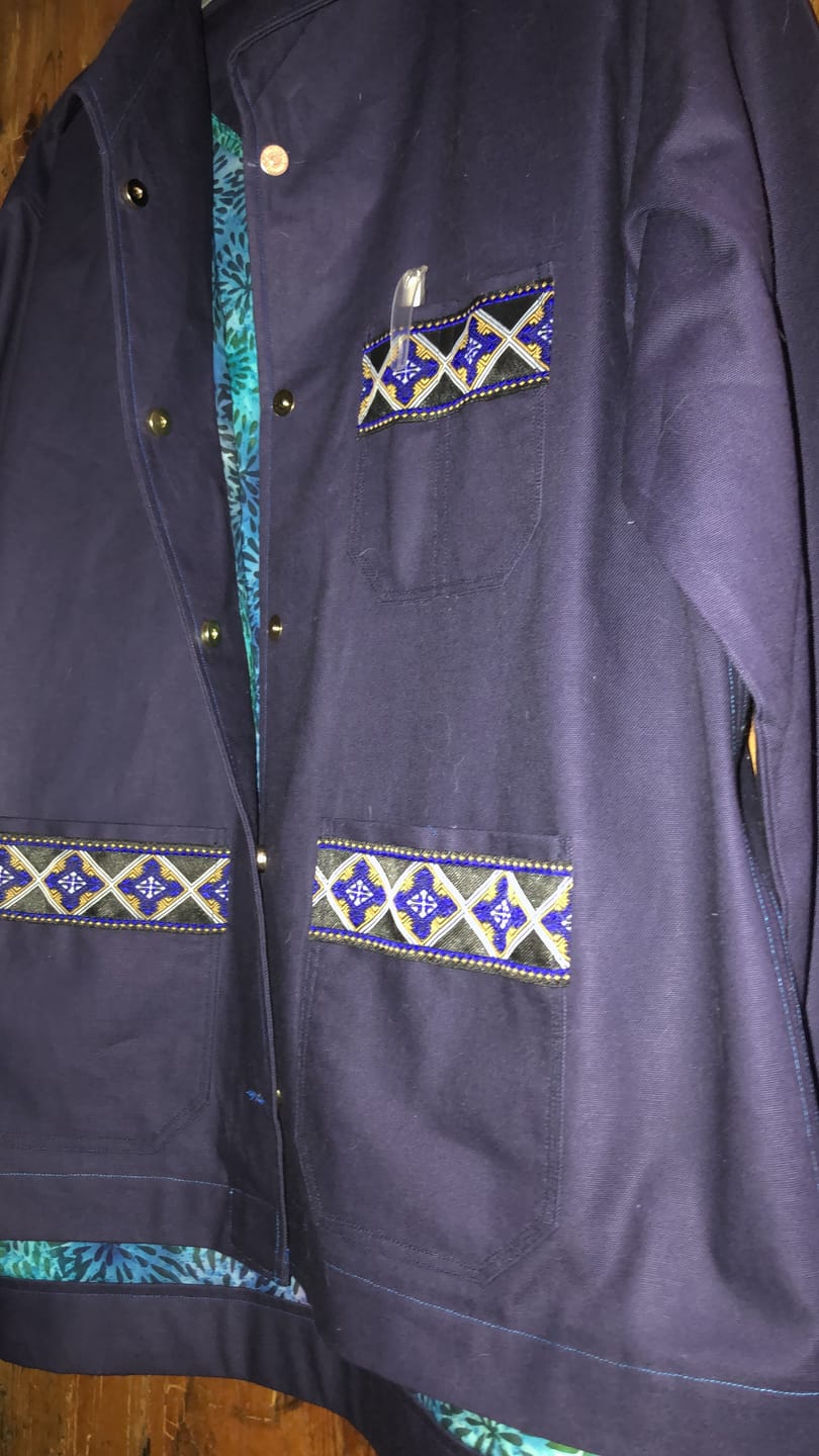 Customer photo review of Plain Soft Cotton Canvas Fabric