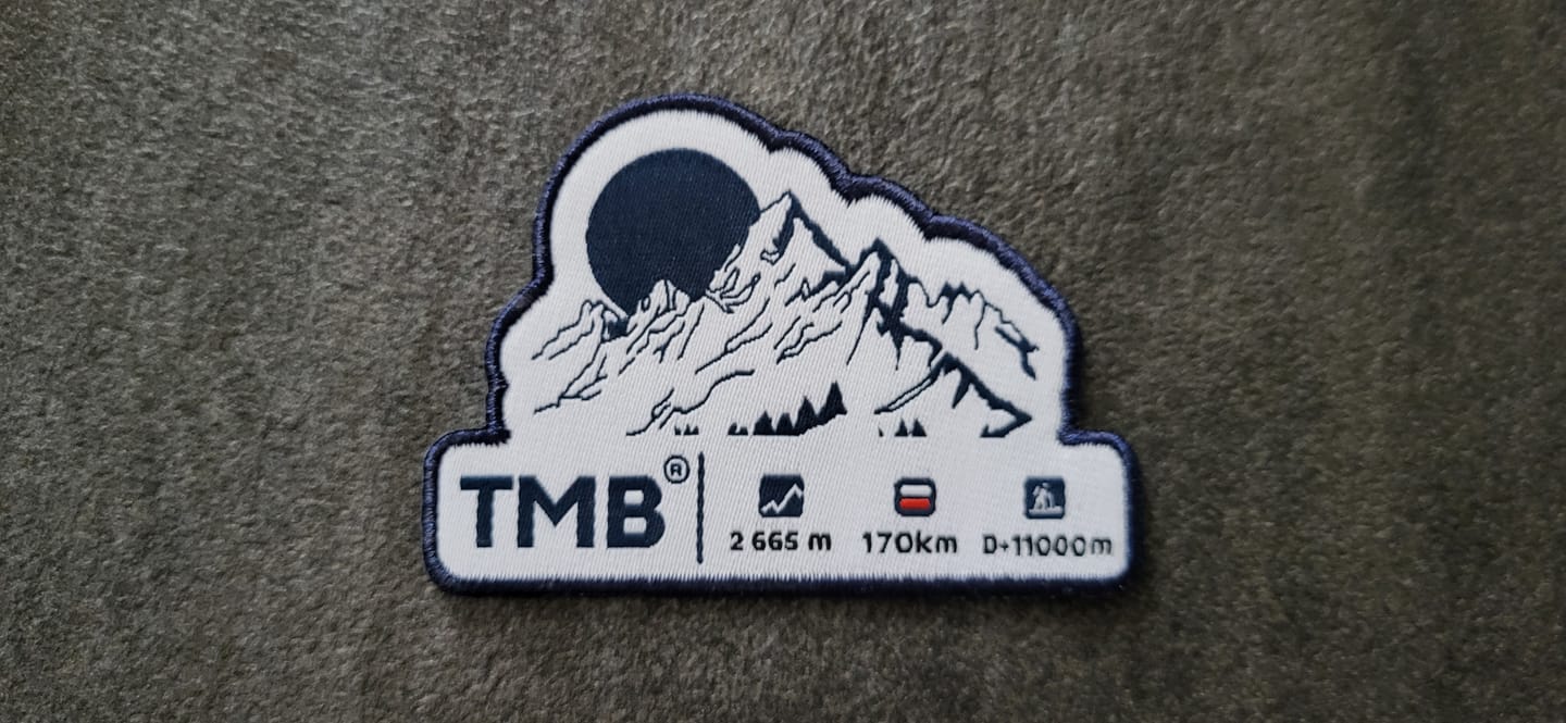 Customer photo review of Écusson TMB® Tour du Mont-Blanc