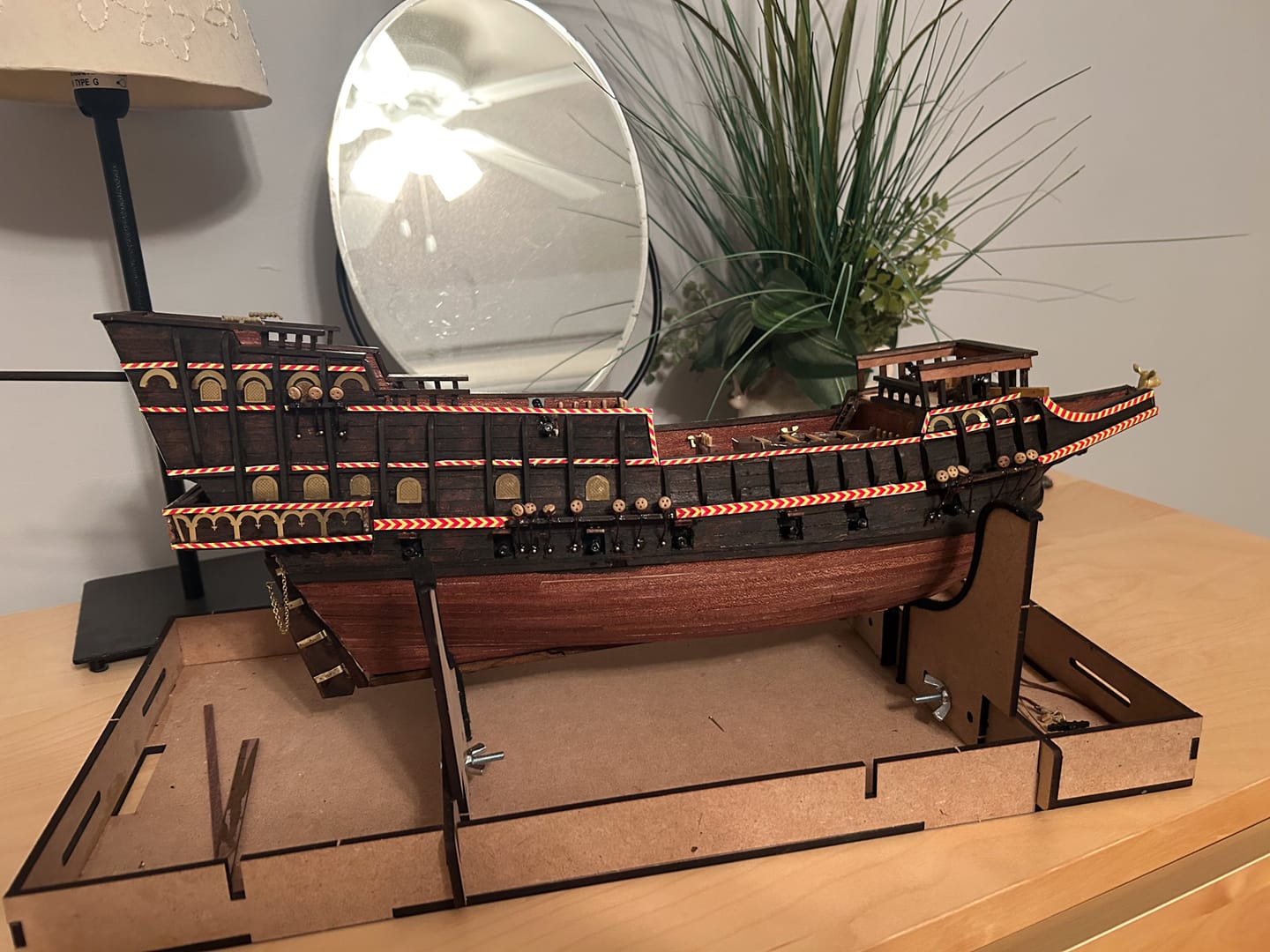 Customer photo review of Maqueta Barco Golden Hind