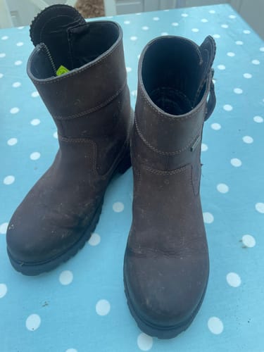 Customer photo review of Chedworth Ankle Boots Brown