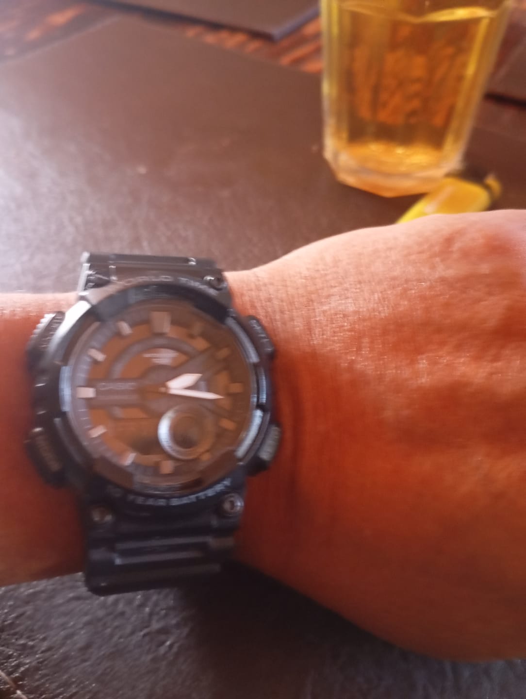 Customer photo review of Reloj Casio Análogo-Digital Vintage AEQ-110W-1BVDF Negro