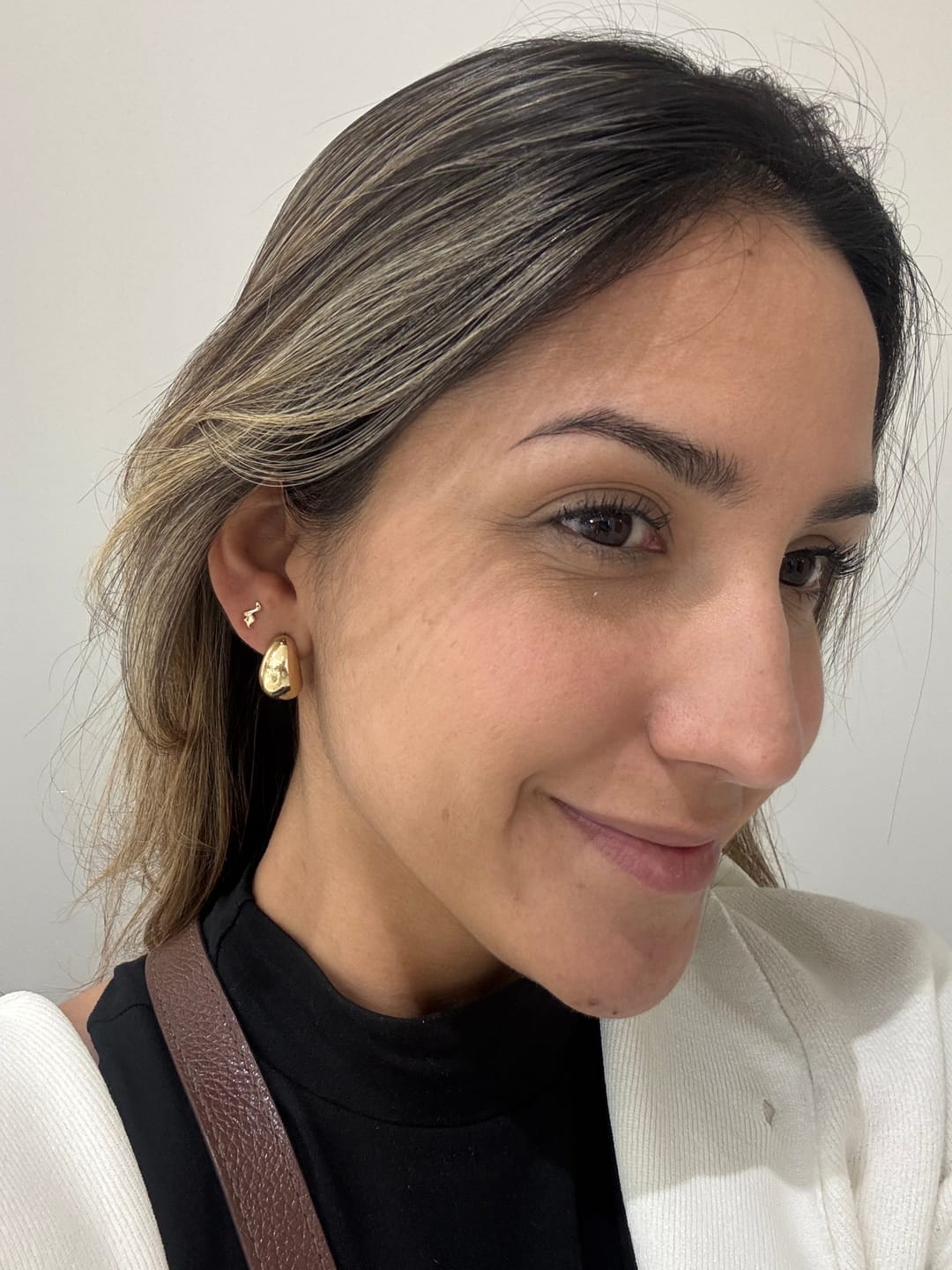 Customer photo review of Aretes Primera Perforacion Titanio