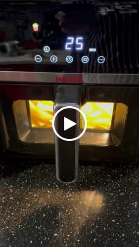 Customer video review of Air Fryer Novio StonePro