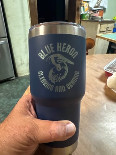 Customer photo review of (6 Pieces) Laser Engraved Tumbler | 30 oz