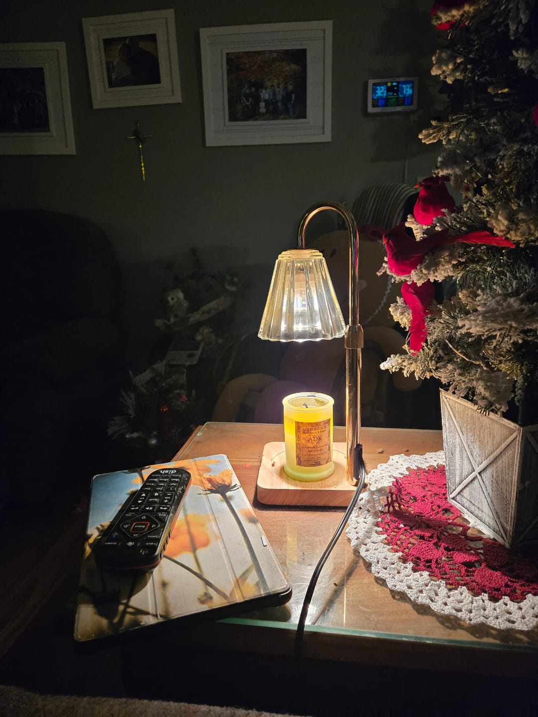 Customer photo review of Balsam Lavender Candle