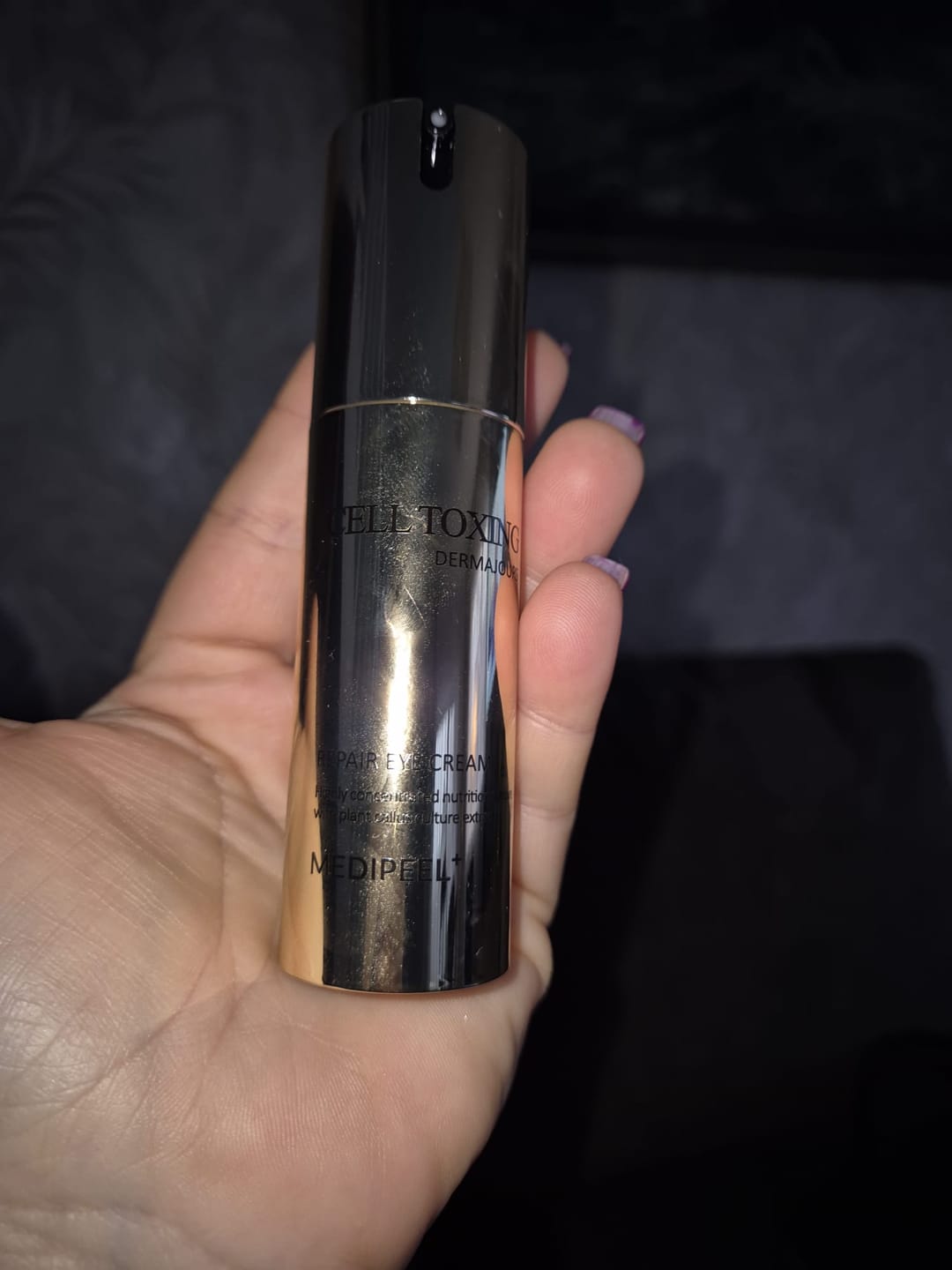 Customer photo review of Nostiprinošs acu krēms ar cilmes šūnām Medi-Peel Cell Toxing Dermajours Repair Eye Cream