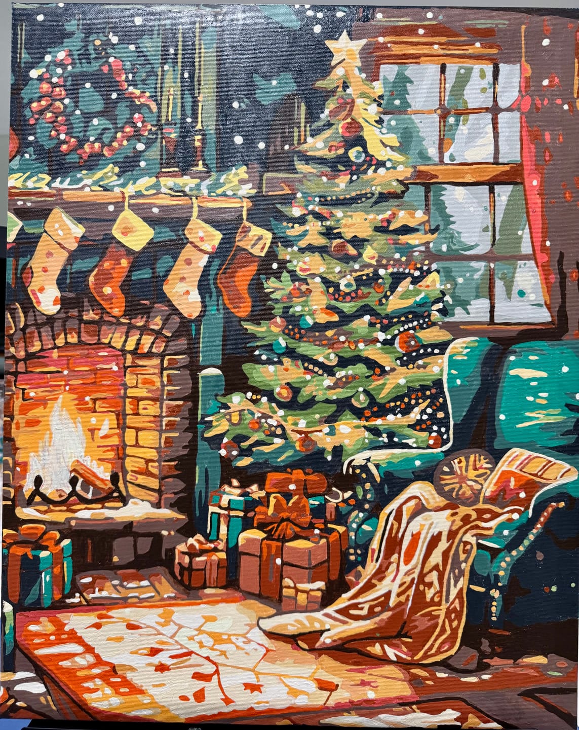 Customer photo review of Cozy Snowfall