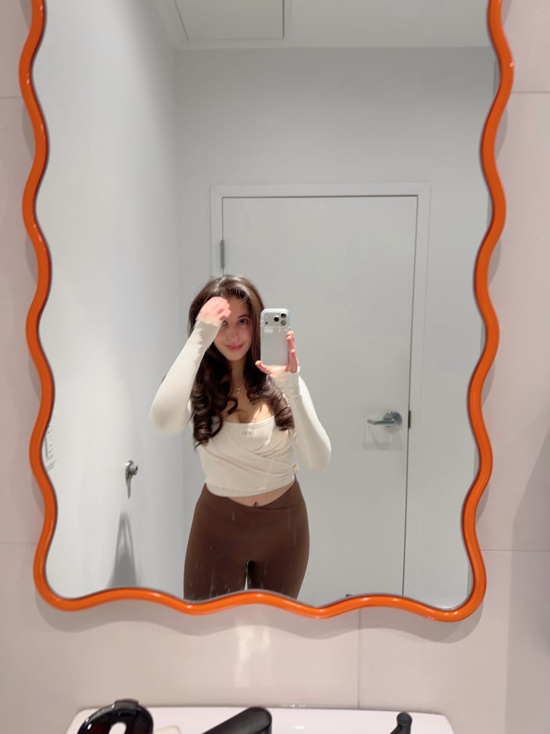 Customer photo review of The Micro Bra / Cream