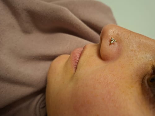 Customer photo review of Piercing Bloom