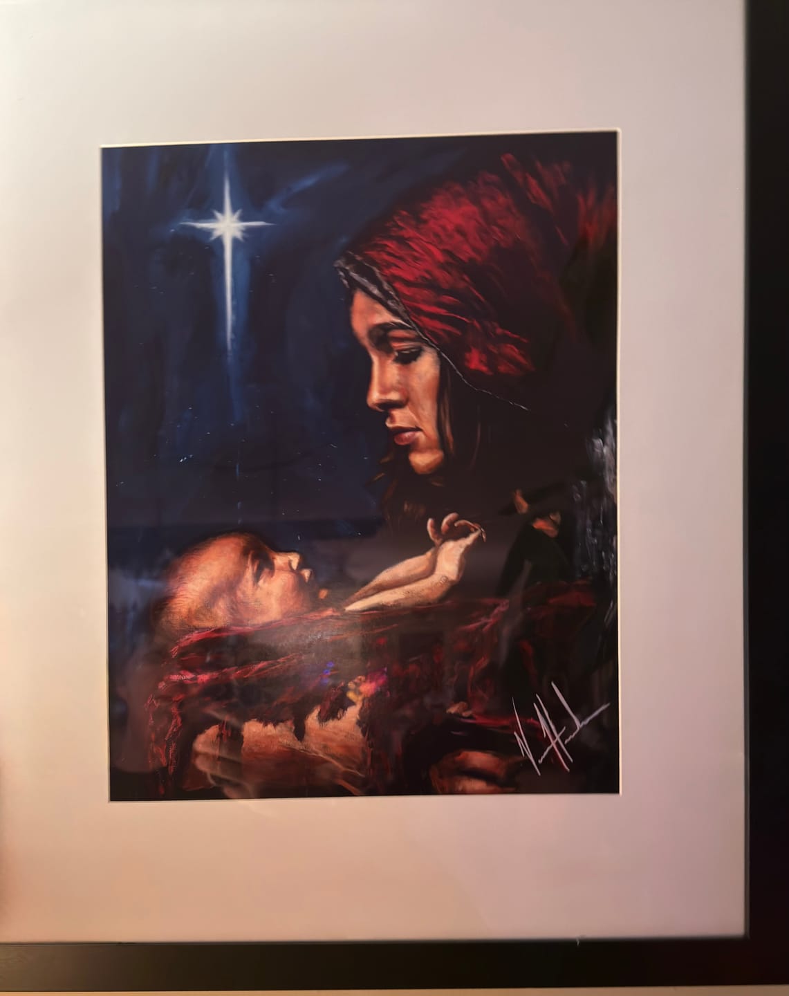 Customer photo review of DESIGN DISCONTINUED - A Savior is Born
