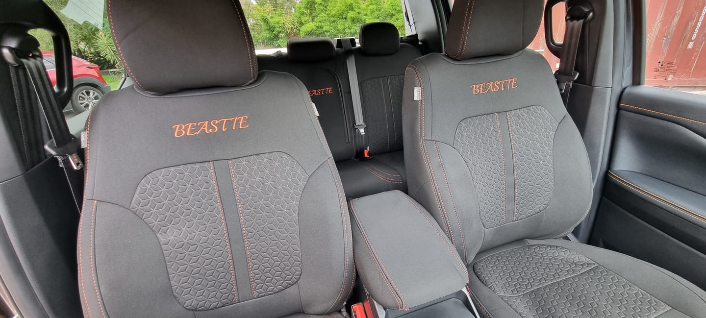 Customer photo review of Ford Next-Gen Ranger T6.2 - Wildtrak, Wildtrak X, Platinum & Stormtrak - GP6 Premium Neoprene Bundle (Available)