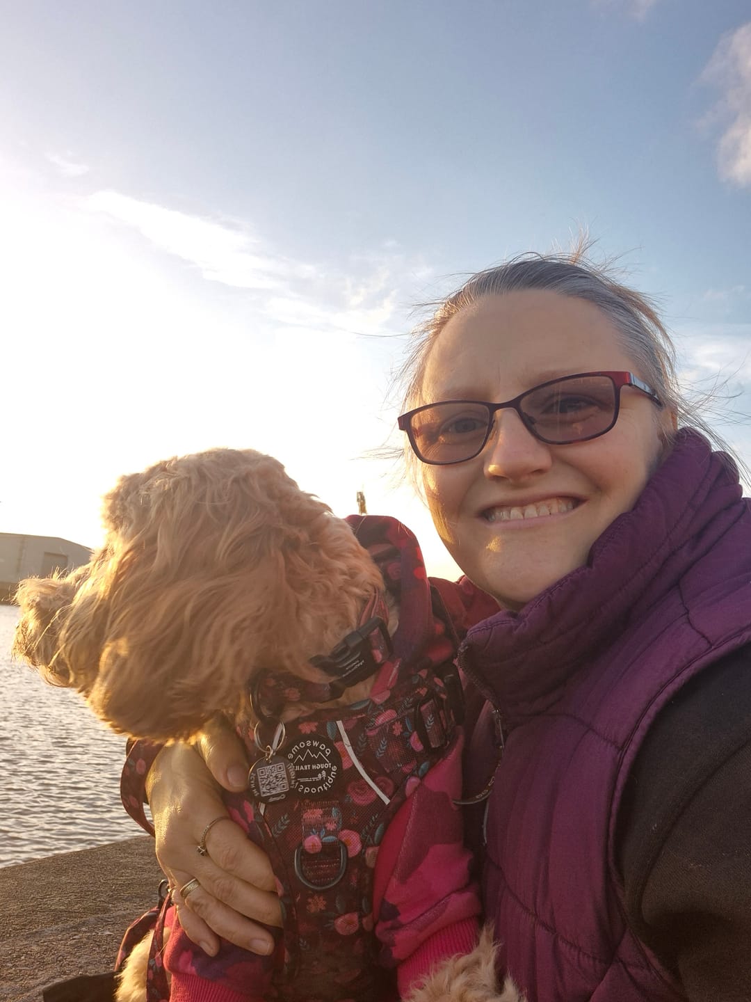 Customer photo review of Tough Trails™ Harness - Mable's Meadow
