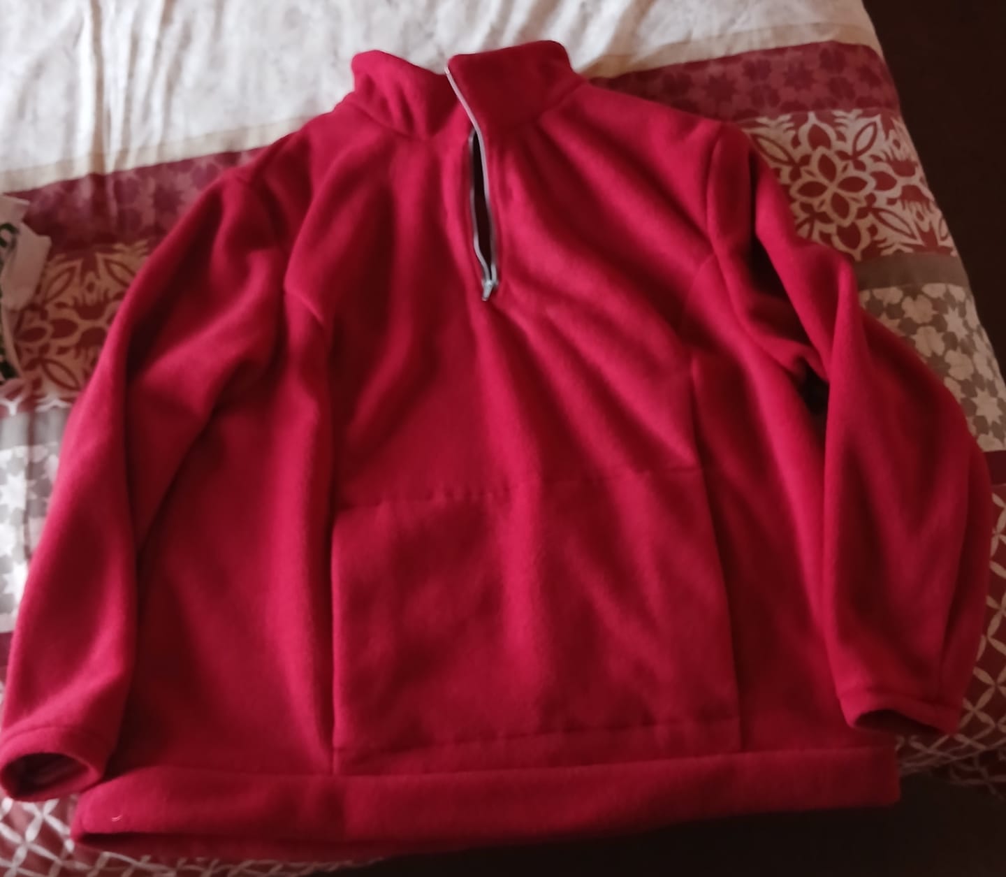 Customer photo review of Special Offer #2 - Plain Polar Fleece Fabric - 2 metre Pre-cut