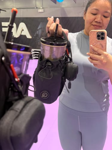 Customer photo review of Antigravity Magnetic Gym Bag