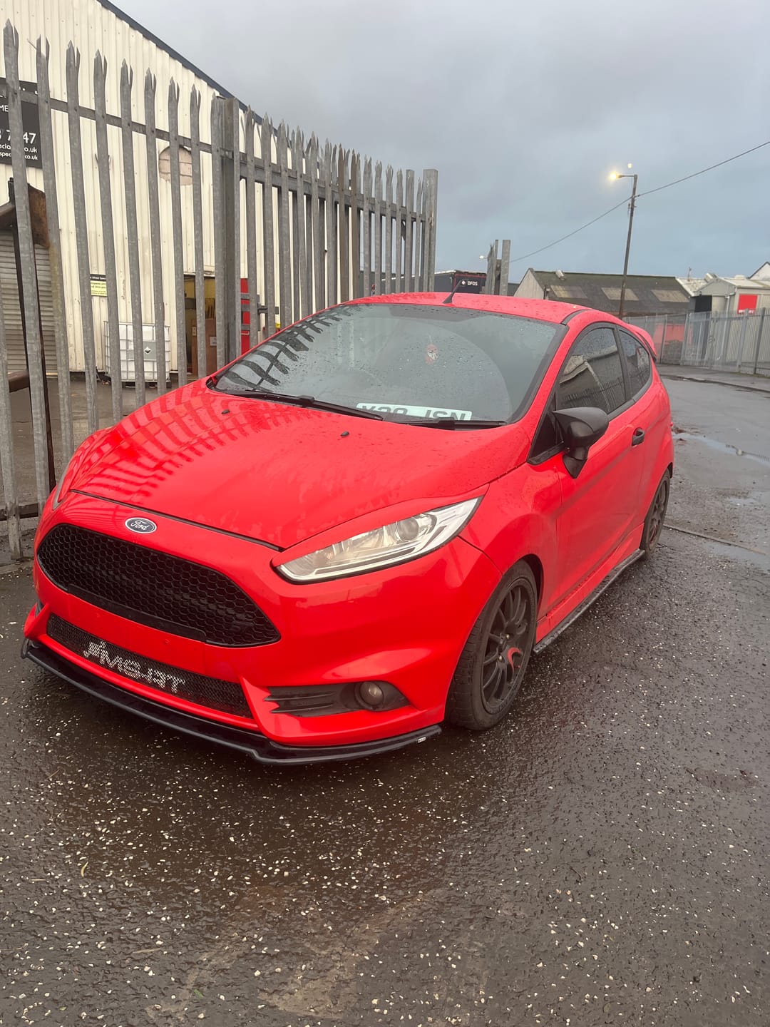 Customer photo review of Proform Headlight Eyebrows - Mk7.5 Fiesta (Various Finishes)