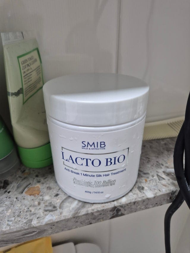 Customer photo review of [ SMIB ] -LactoBio Hair Mask Treatment >Anti Frizz & Repair Series