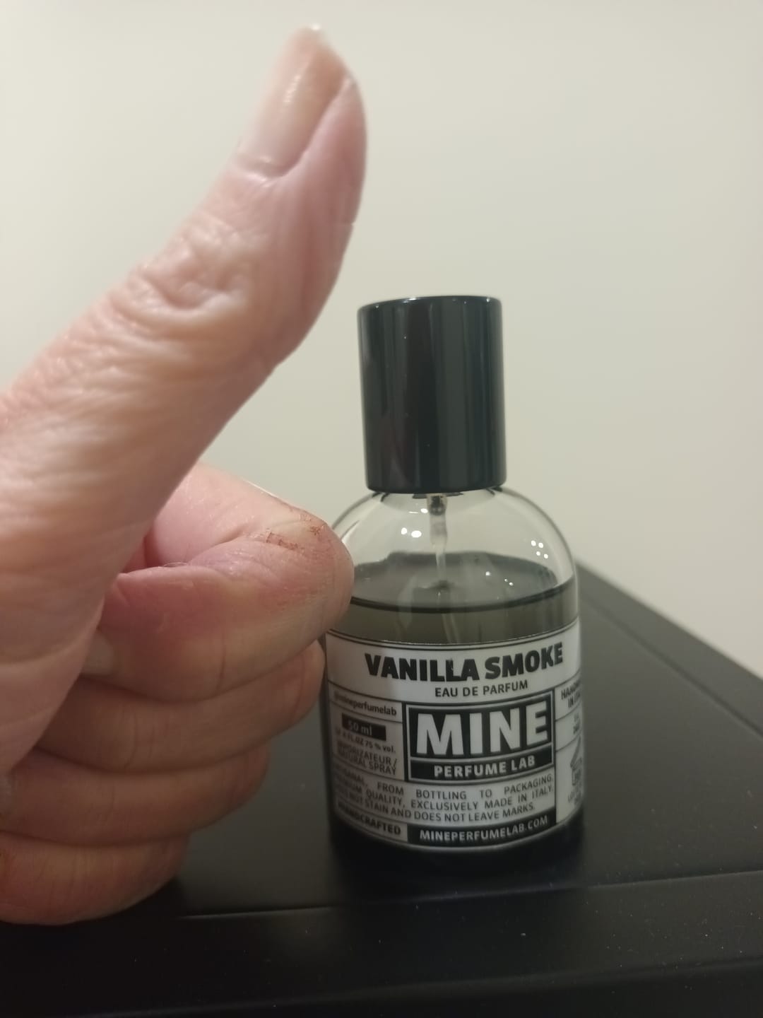 Customer photo review of VANILLA SMOKE