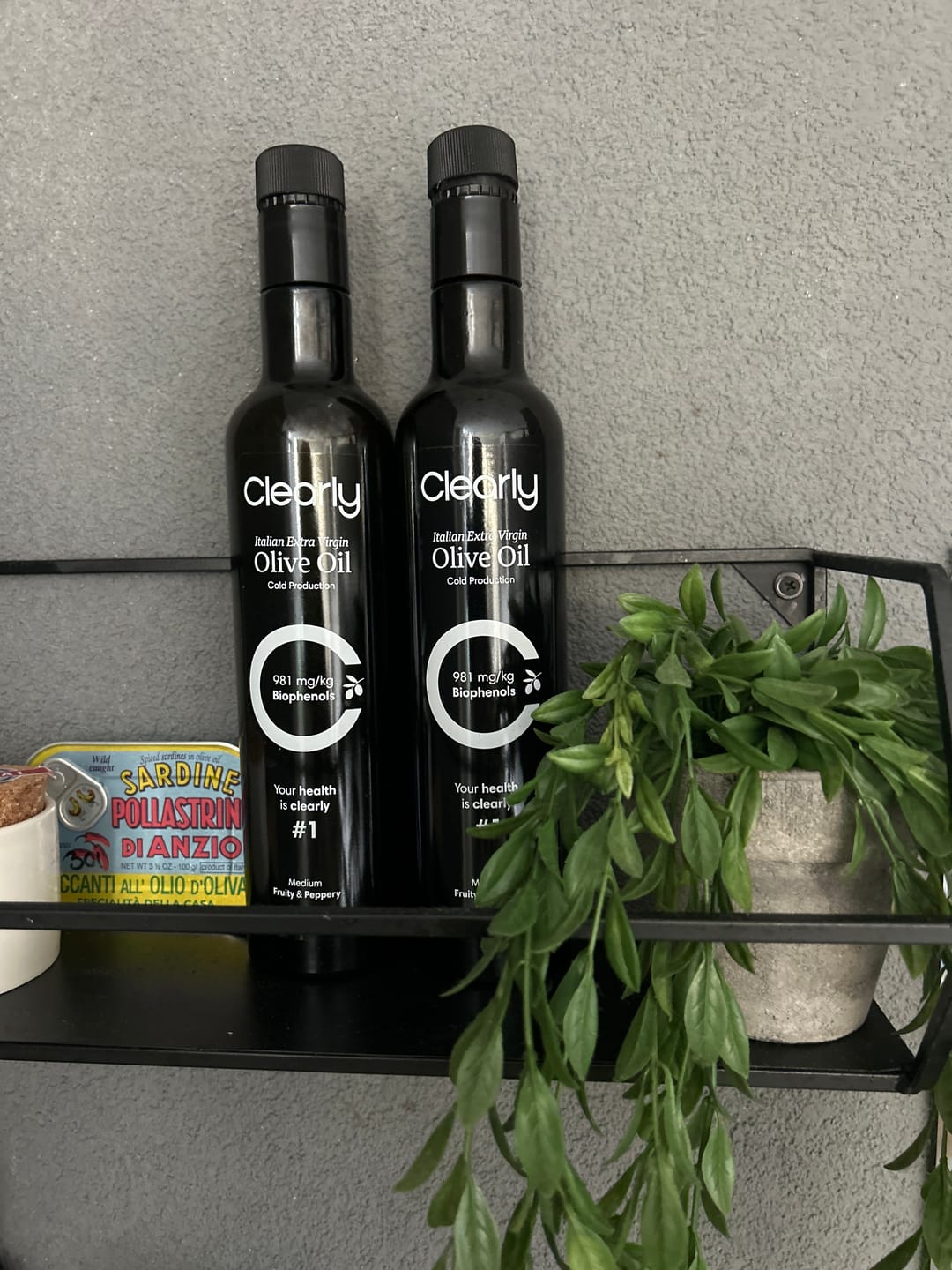 Customer photo review of Extra Virgin Olive Oil