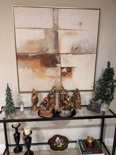 Customer photo review of Modern Abstract Painting #ABAS207