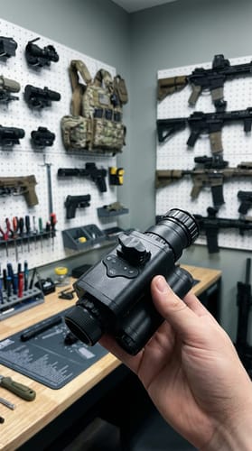 Customer photo review of [NEW] HEAT / VIPER 4.0 Thermal Night Vision Goggle Bridge Combo