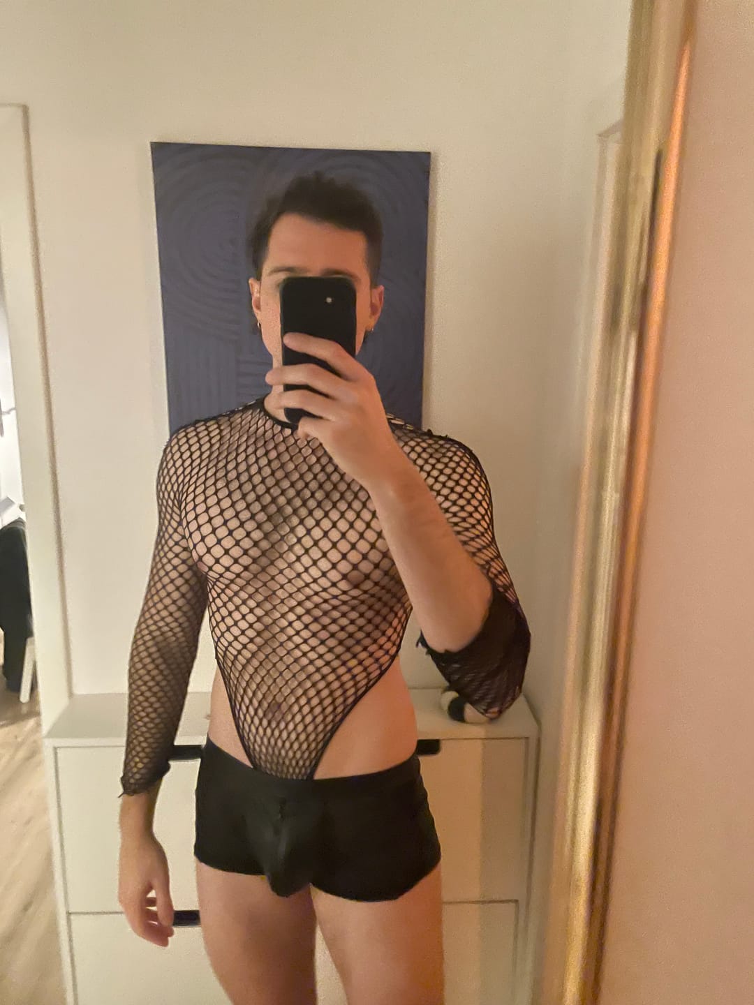 Customer photo review of Kinky Rave Outfit für Männer