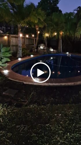Customer video review of GardenBrite™ Rust-Proof Solar Ground Light Pack