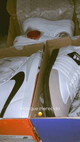 Customer photo review of Tenis Samba Blanco Total