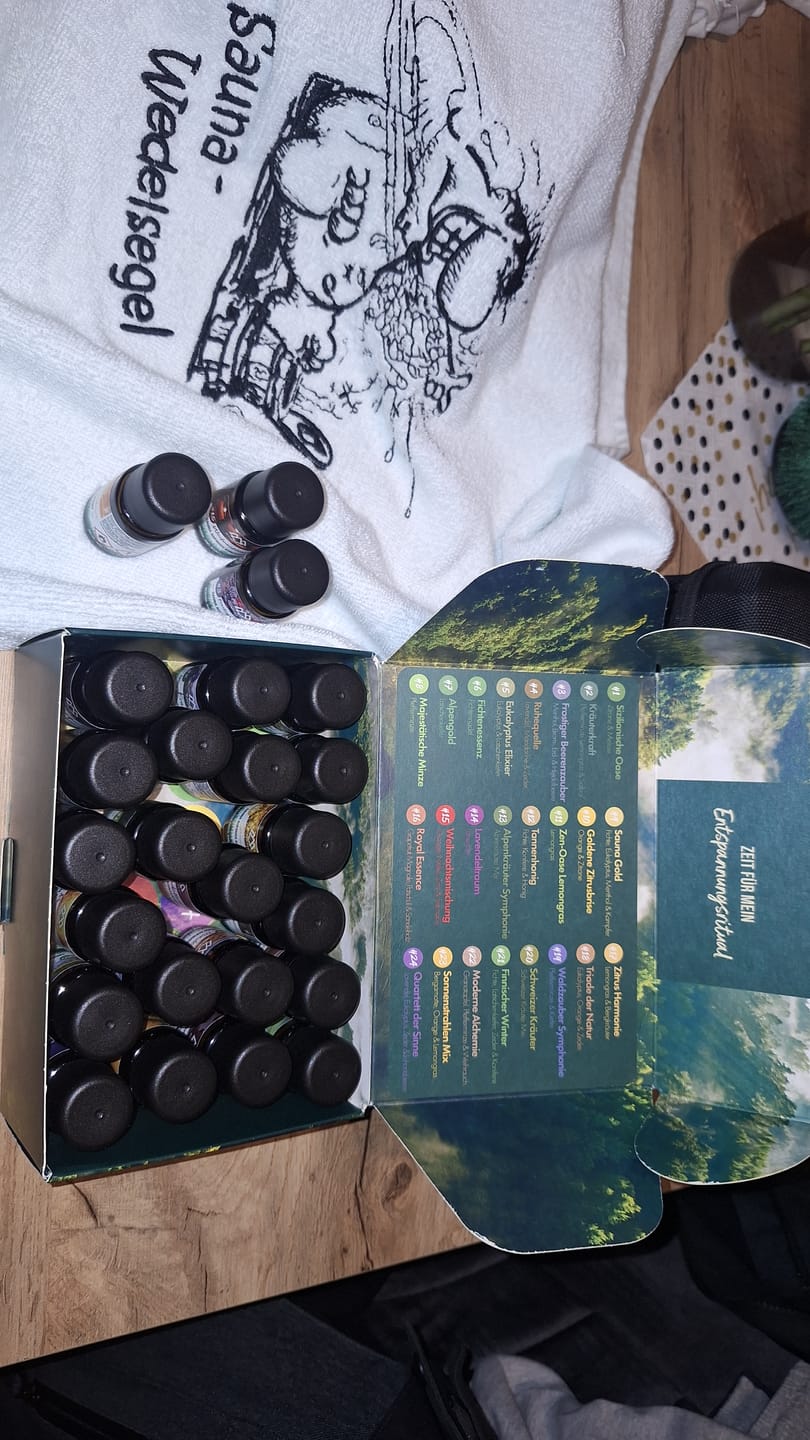 Customer photo review of Sauna Aufguss Discovery Box 1