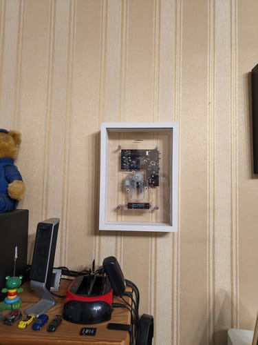 Customer photo review of M1 Music Frame CD Player