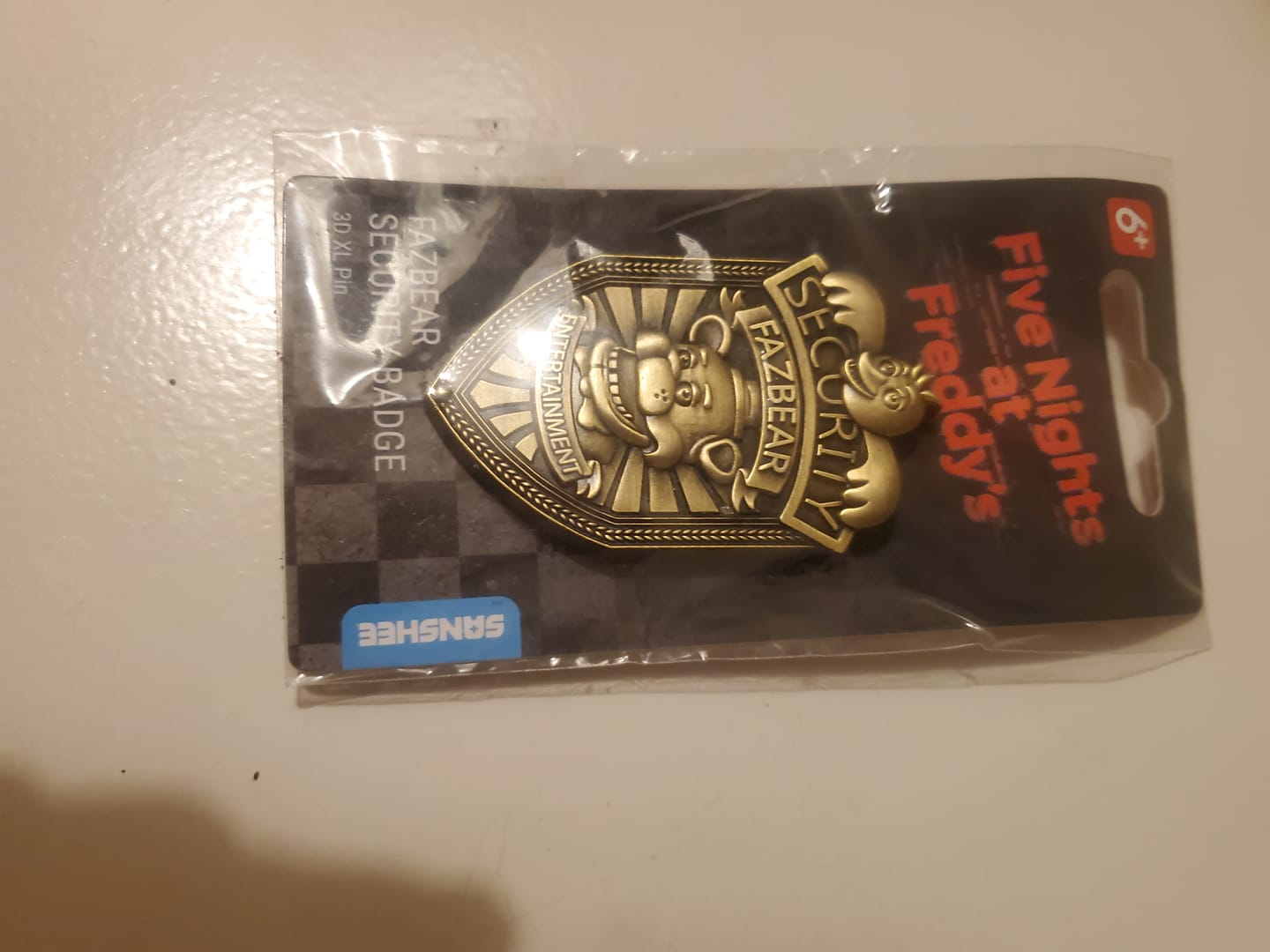 Customer photo review of Five Nights at Freddy's - Security Badge: Bronze