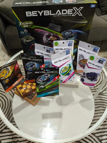 Customer photo review of Takara Tomy Beyblade X CX-07 Starter PegasusBlast ATr
