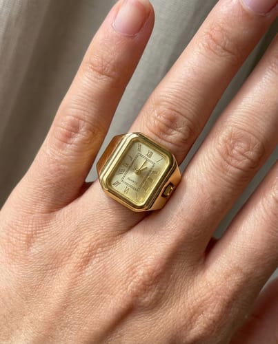 Customer photo review of GENEVE RING | GOLD