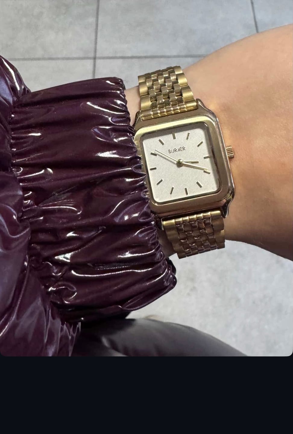 Customer photo review of Macy Gold White