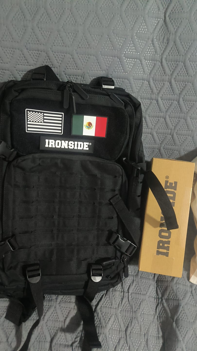 Customer photo review of Mochila IRONSIDE