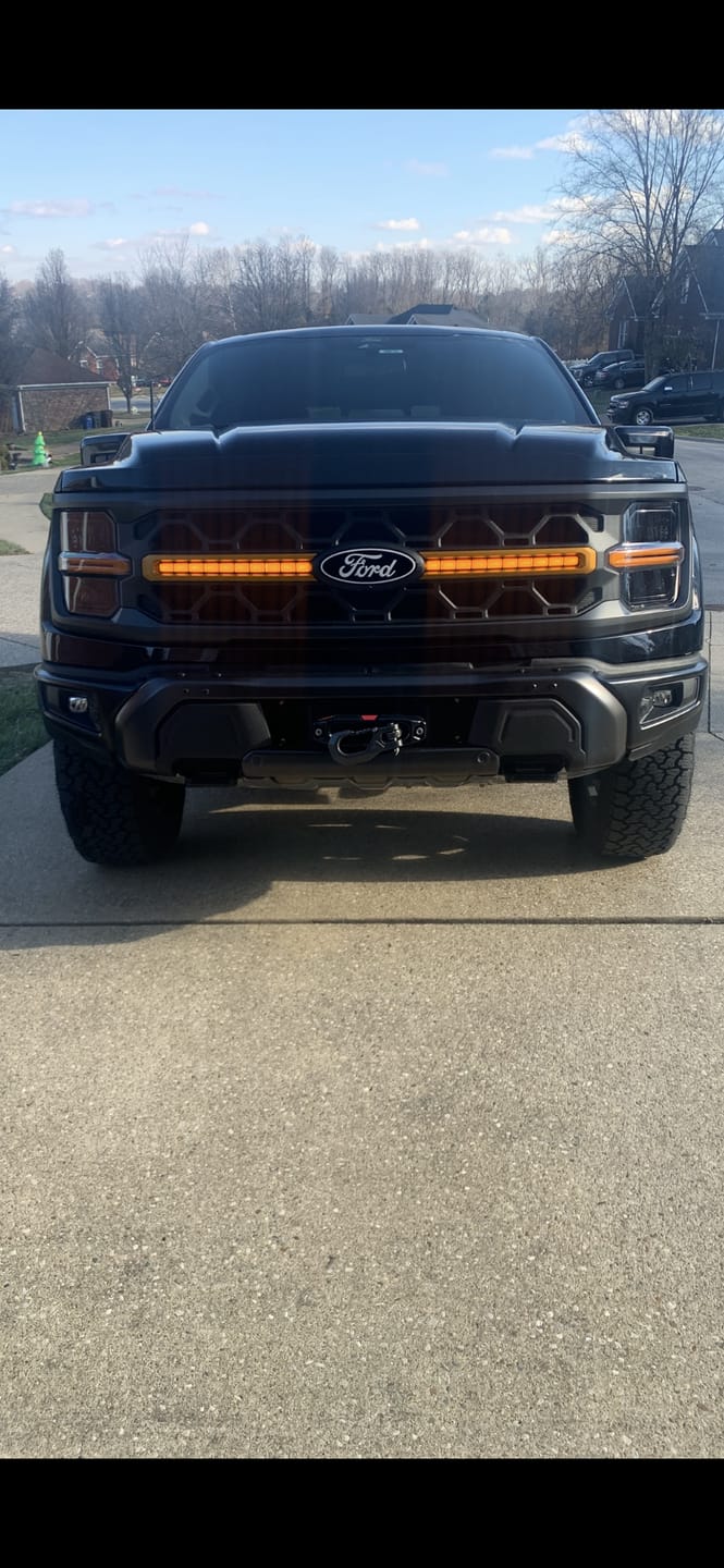 Customer photo review of LED DRL W/ Sequential Turn Signal For 2024+ Ford F150 Tremor