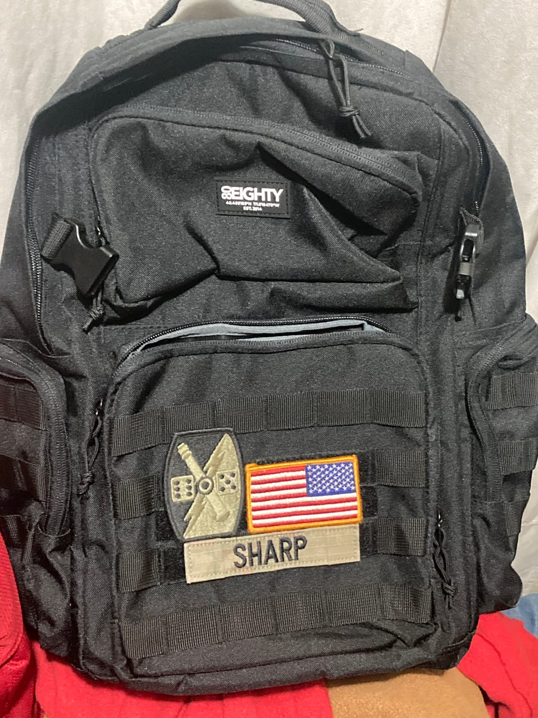 Customer photo review of 80Eighty® Commando Raven Backpack